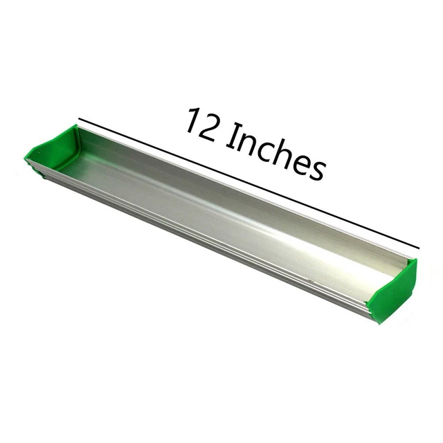 Herramienta de recubrimiento de aluminio para impresión de pantalla de seda de 30 cm 12" nueva