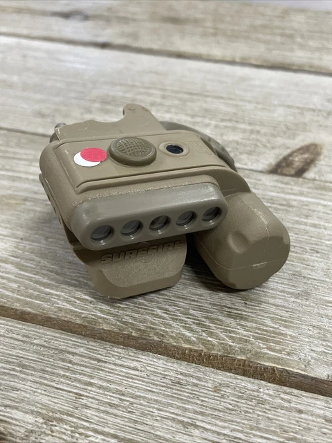 USMC Coyote SureFire HL1-B-TN Helmet Light, 3V, 1.4-19.2 lu, IR/WH/IR LED USMC Coyote SureFire HL1-B-TN Helmet Light, 3V, 1.4-19.2 lu, IR/WH/IR LED