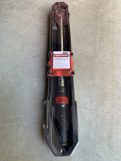 Craftsman 1/2 inch Torque Wrench Clicker Style Microtork 931425, FOR PARTS ONLY