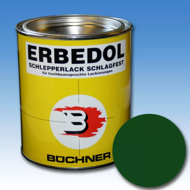 (20,00€/l) 750ml ERBEDOL RAL 6001 Smaragdgrün f. Deutz 05 Farbe Büchner Traktor