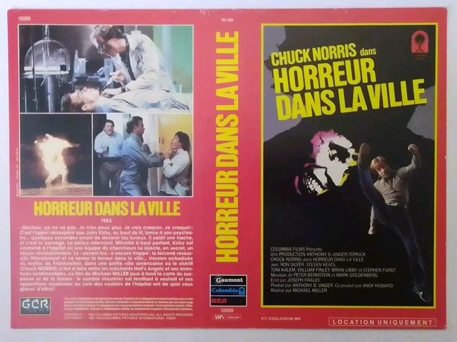 JAQUETTE VHS (SEUL) GCR Horreur Dans La Ville EUR 4,00 - PicClick FR
