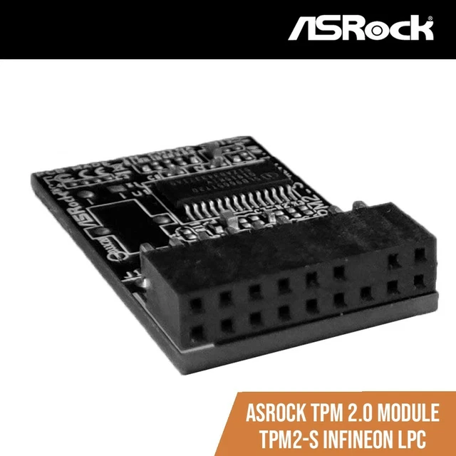 ASROCK TPM 2 Module 2.0 TPM2 TPM2.0 TPM-s V2 Trusted Platform Chipset ...