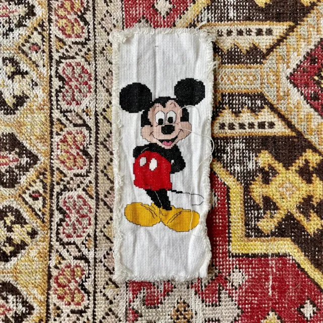 Patchwork Stitched Mickey Mouse Americana