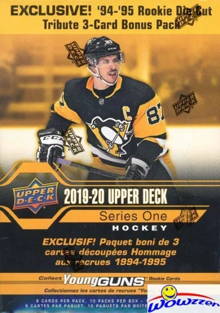 2019/20 Upper Deck Series 1 Hockey EXCLUSIVE HUGE Factory Sealed MEGA Box!!