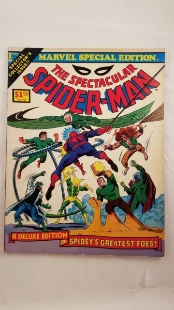 Marvel Special Edition Spectacular Spider-Man #1 (1975) Treasury - Greatest Foes