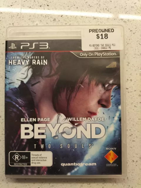 ❤️Beyond Two Souls | Sony Playstation 3 PS3 No Manual - AUS POST - FREE SHIPPING