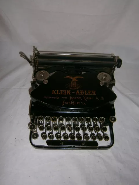 Macchina Da Scrivere Antica - Adler Portable  Anno 1913 + Valigetta