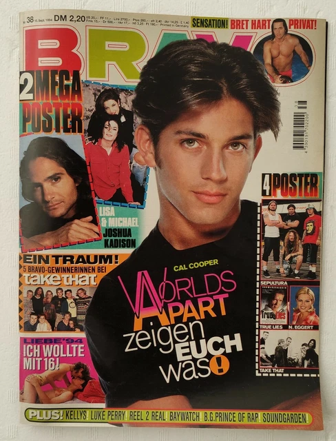 Bravo 15.9.1994 38/94 mit Michael Jackson Poster Heft komplett