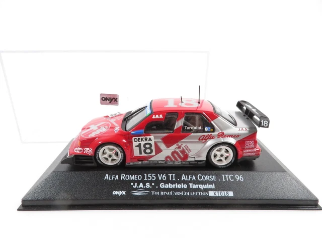 Modèle Réduit Alfa Romeo - 155 V6 Ti Team Alpha Corse 2 N 13 Dtm Itc Seizoen 1995 Gianni Giudici