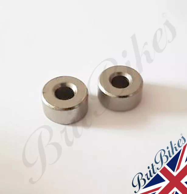 Pair Headlamp Spacer Triumph T120 Tr6 T150 Tr25 Bsa B25 A50 A65 97-1932 97-2631