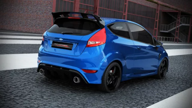 Dachspoiler Ford Fiesta VII mk7 JA8 Heckflügel ST RS WRC Spoiler Heckspoiler