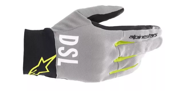 Alpinestars Diesel Shotaro Gloves light gray yellow fluo Gr. XL Handschuhe