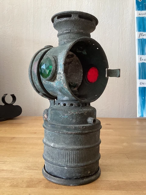 Lampe Vitaphare à Acétylène – Pour Attelages Et Vélos – Vintage France