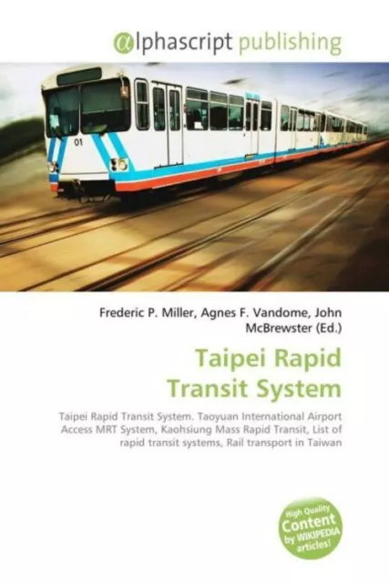 Taipei Rapid Transit System Frederic P. Miller (u. a.) Taschenbuch Englisch