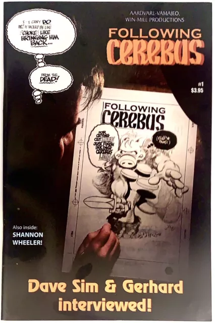 Following Cerebus #1 2004 Dave Sim Gerhard Win-Mill Aardvark UNUREAD VF to NM-