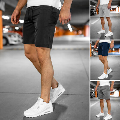 Pantaloni Sportivi Bermuda Corto Pantaloni Pantaloncini Breve Fitness Jogging Uomo Mix-Bolf Print 