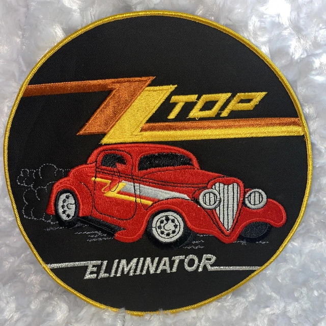 Embroidered ZZ Top Rock Band Patch – ThePatchGuy, Approx 2 X 4.75 Inches