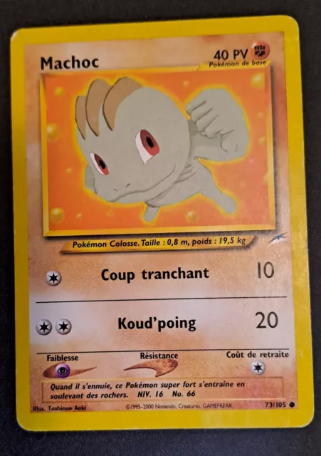 Carte Pokémon Machoc Néo Destiny 73/105 Fr Commune Wizards