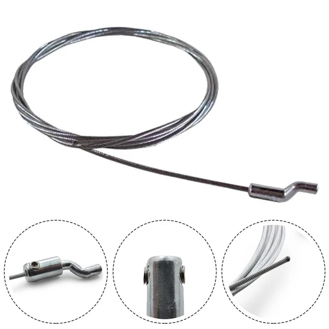 TORN THROTTLE CABLE Repair Kit . Flexible Cable with Z Hook End £5.86