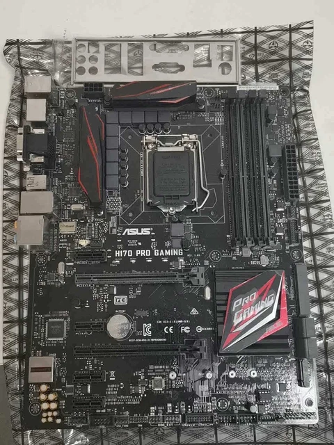 ASUS H170 PRO Gaming Mainboard, i7-6700, 16GB RAM, CPU