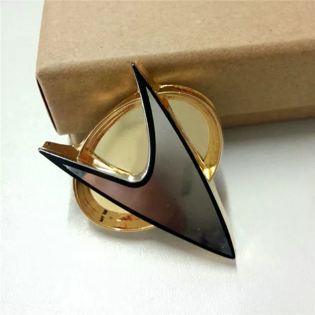 ST Badge The Next Generation Communicator Badge Pin TNG Starfleet Brooches Prop