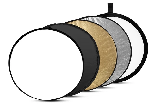 SMALLRIG 42" 107 cm Riflettore Fotografico Riflettore di Luce Circolare Pieghevo
