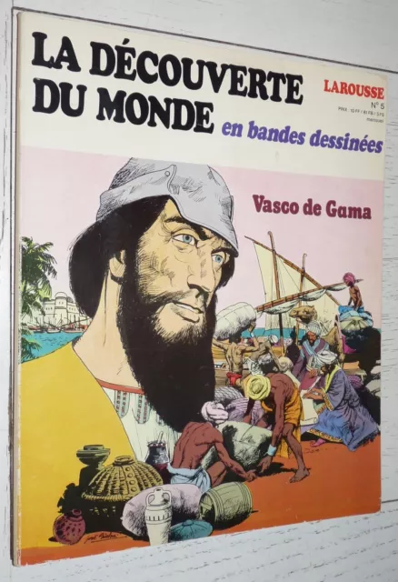 Larousse Decouverte Monde Bandes Dessinees N°5 1979 Vasco Gama Albuquerque