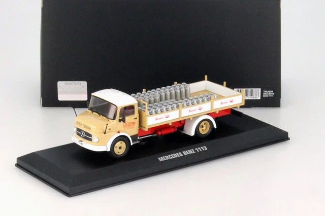 Caminhão Mercedes-Benz L312 1956 - Transporte de Bebidas - 1/43 (sem caixa) - - MODELISMO