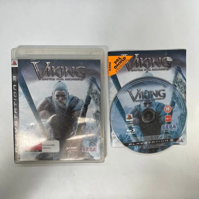VIKING BATTLE FOR Asgard PS3 Playstation 3 Game Manual 06n3