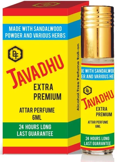 Parag Fragrances Golden Javadhu Attar Perfume 6ml Pack / Long Lasting Attar