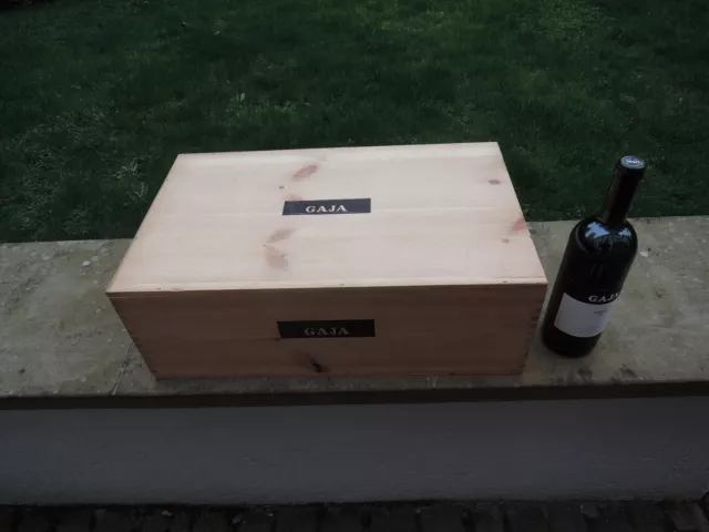 GAJA SPERSS 1998 BAROLO 12 FLASCHEN IN UNGEÖFFNETER 12er ORIGINAL HOLZKISTE