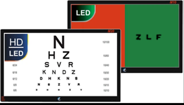 LCD ACUITY CHART System Vision Chart for Vision Testing £641.54 ...