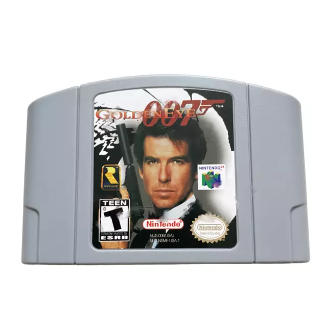 Golden EYE 007 Video Game Cards Cartridge for Nintendo N64 Console US Version