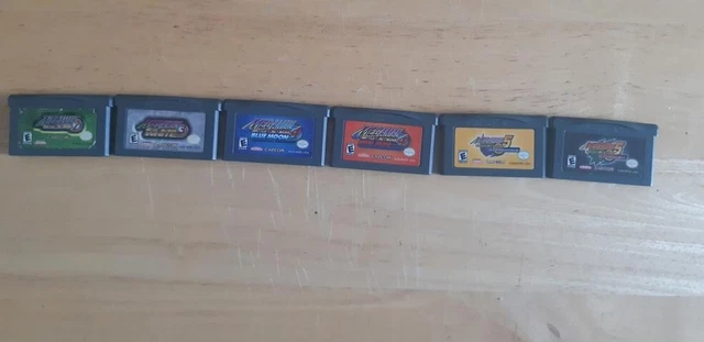 Mega Man Battle Network Authentic Bundle - 2, 3 White, 4 Red Sun, 4 Blue Moon, 5