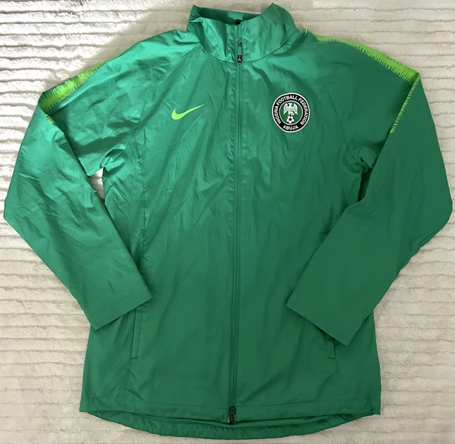 Rare Nigeria National Team Player / Staff Issued Football Jacket Size Large Nike