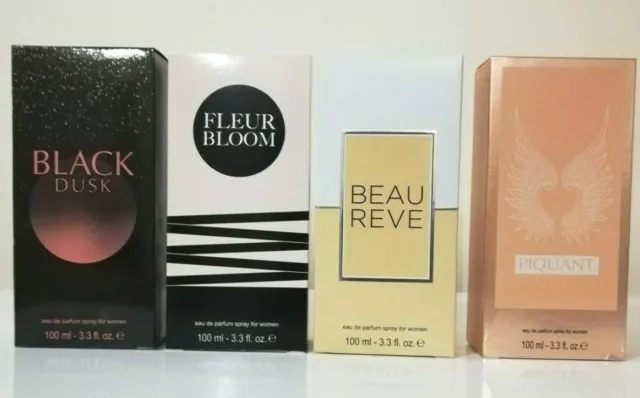 Women's Perfume Black Dusk, Beau Reve Eau de Parfum Spray 2 Pack