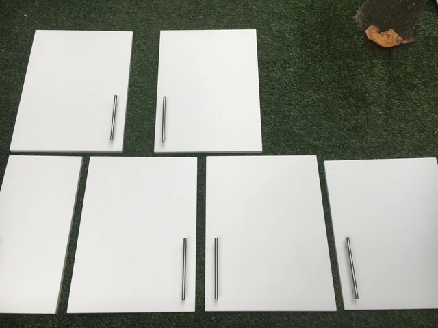 1 puerta de gabinete 23 in x 18 in blanco cocina oficina garaje moderno panel plano mate