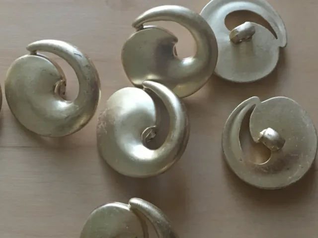 43 x boutons de tige perle en plastique surdimensionnés or - 30 mm - couture - artisanat - à faire soi-même