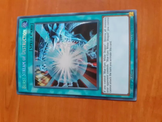 Burst Stream of Destruction LCKC en025 Secret Rare Anglaise (LCKC fr025)