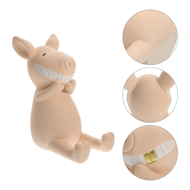 Soporte de muelle de teléfono de escritorio Piggy soporte de teléfono de escritorio almacenamiento