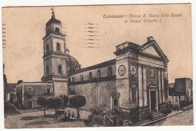 23-24104 - Napoli Calvizzano - Chiesa S.maria Delle Grazie Viaggiata 1933