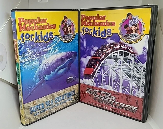POPULAR MECHANICS FOR Kids: Super Sea Creatures DVD $5.99