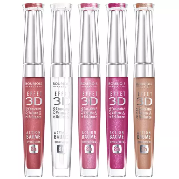 Bourjois Effekt 3D Volume & Shine Lipgloss 5,7 ml - WÄHLEN SIE SCHAT - NEU