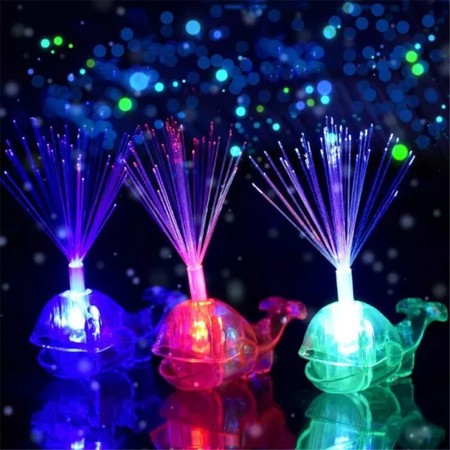 3.15in Cute Whale Shaped Lights Kids Holiday Birthday Flash Light Party