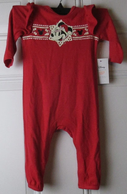 New Infant Baby Girls 6 Months Disney Jumping Beans Minnie Mouse Outfit
