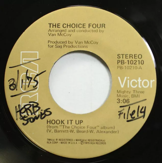 Hear! Northern Soul 45 The Choice Four - Haken It Up / Die Damen Im Wird True Zu