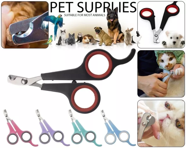 Pet Nail Clipper Dog Cat Bird Rabbit Claw Animal Scissor Cutter Grooming Trimmer