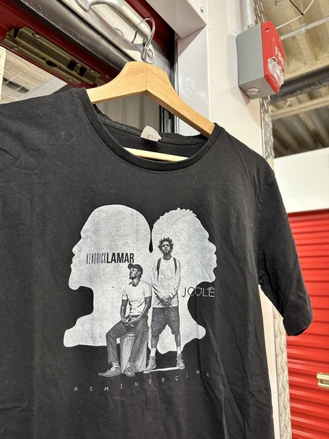 J. Cole Kendrick Lamar Reminiscing Album Promotional Graphic T Shirt Size Large