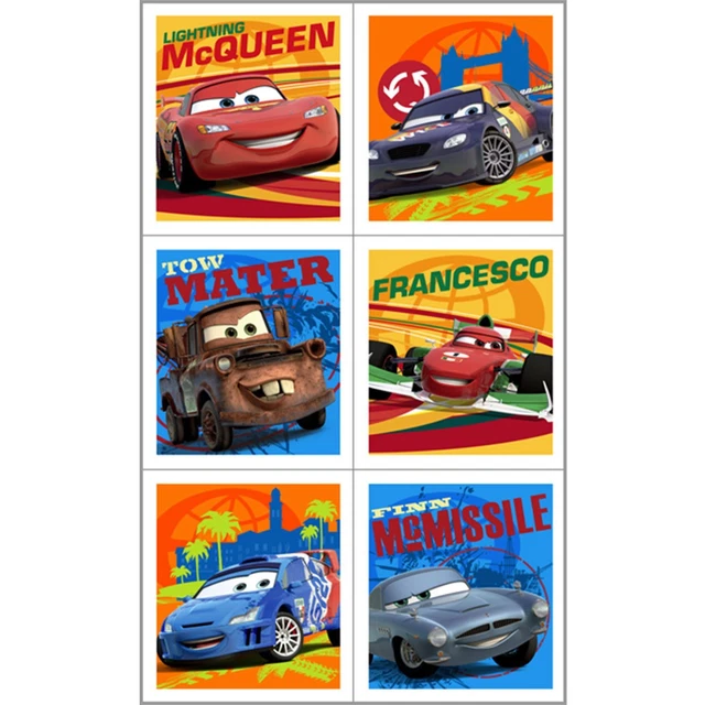 DISNEY CARS 2 Movie Pixar Cartoon Kids Birthday Party Favor Scrapbook
