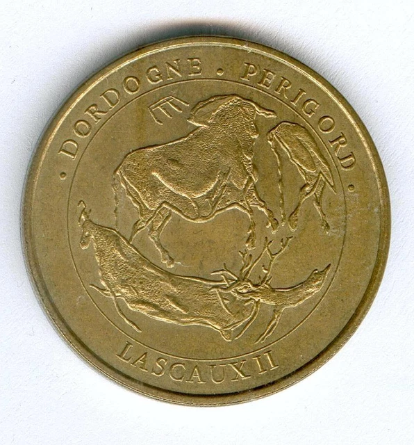 Médaille Grottes De Lascaux - Les Plus Beaux Trésors Du Patrimoine De France